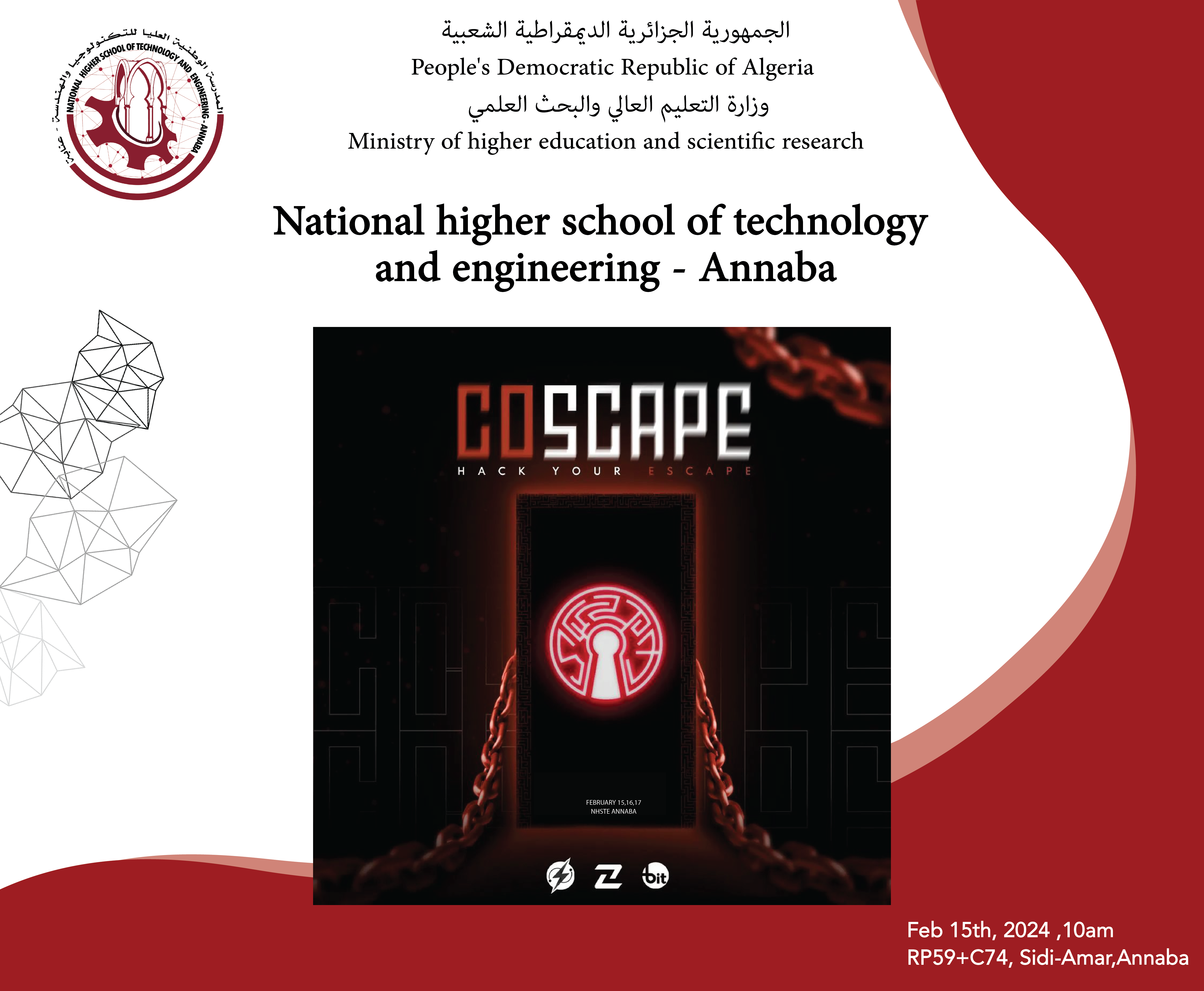 COSCAPE Competition Launches Today at Our School